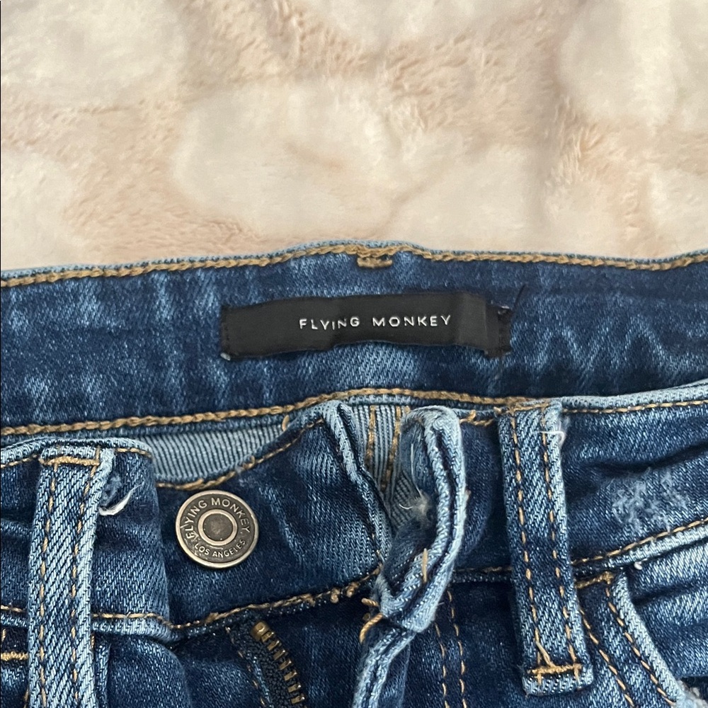 High Rise Extreme Flare Stretch Jean - Picture 2 of 5